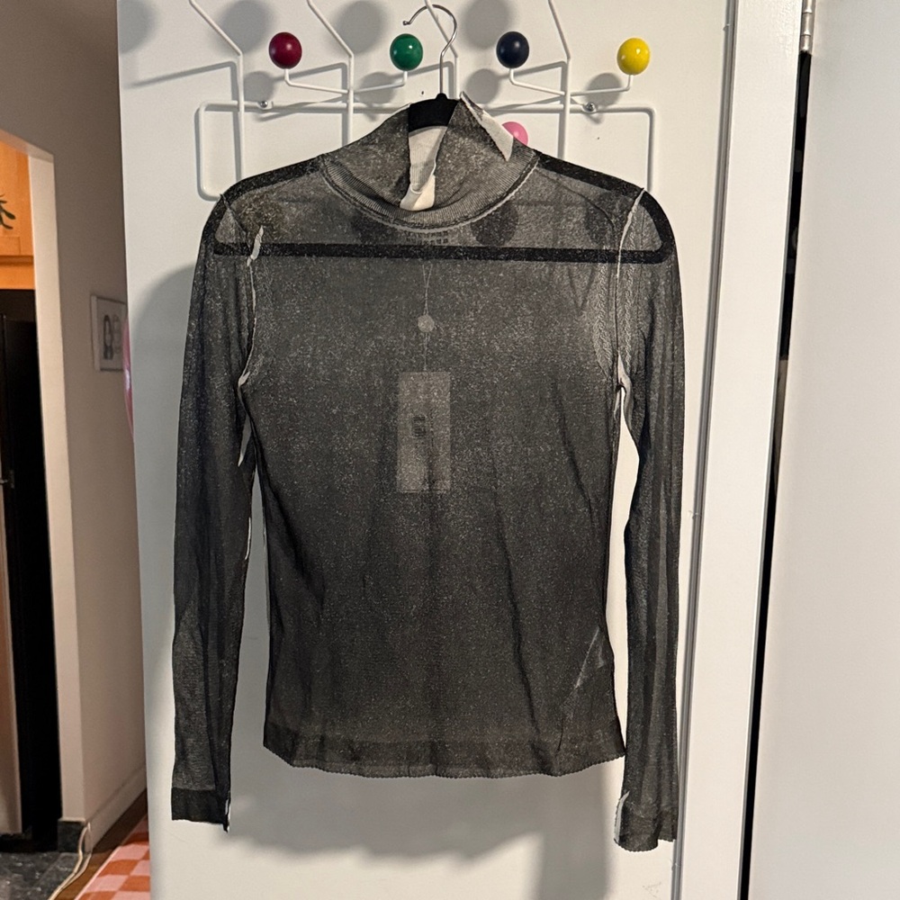 NWT Maison Margiela Sheer Turtleneck